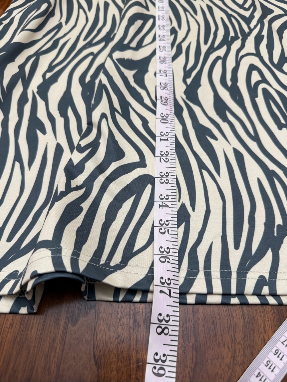 Gretchen Scott Jersey L Everywhere Tan/Black Animal Instincts Print Dress RESORT - Picture 13 of 13